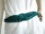 Vintage 1980s Teal Ginnie Johansen Rope Silk Cinch Belt