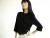 Vintage 1950s Kimberly Black Jeweled Sweater
