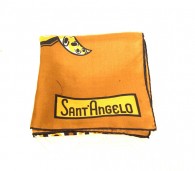 Vintage Designer Sant Angelo Phoenix Silk Scarf