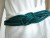Vintage 1980s Teal Ginnie Johansen Rope Silk Cinch Belt