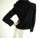 Vintage 1970s Black Evan Picone Wool Blazer