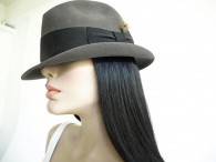Vintage Gray Fedora Boyd's Hat