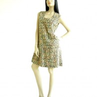 Vintage 1960s Tweed Dress - Saks 5th Avenue Chevron Dress