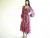 Vintage 1980's Morton Myles Silk Evening Dress