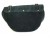 Vintage 1960's/1970's Navy Purse Suede Saddle Shoulder Bag