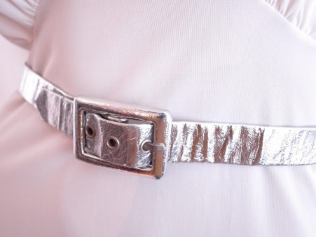 Vintage 1960's Space Age Metallic Belt