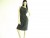 Vintage 1950s wool dress - Wendy Woods Gray Sheath Dress
