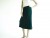 Vintage 1970's Forest Green Cashmere Skirt by Ballantyne