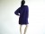 Vintage 1980s St. John  knits Purple Wrap Sweater