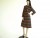 Vintage 1960s Dress - Ethnic Stripe Knit Dress
