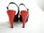 Charles Jourdan Orange Slingback Pump