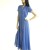 Vintage 1970s/1980s Lilac Sheer Flare Dress