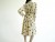 Vintage 1970s/1980s Leslie Fay Tan Leopard Dress
