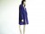 Vintage 1980s St. John  knits Purple Wrap Sweater