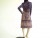 Vintage 1970's Purple Paisley Boho Peasant Dress