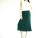 Vintage 1970's Forest Green Cashmere Skirt by Ballantyne