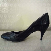 Vintage Norma B. Black Shoe Pump