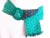 Vintage 1980's Green Prep Liz Claiborne Sash Belt
