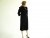 Vintage 1980s Pauline Trigere Black Wool Coat