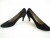 Vintage 1970s Black Suede Salvatore Ferragamo Pump