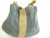 Vintage 1970's Periwinkle Blue Suede Tote Bag