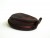 Vintage Chocolate Brown Velour Stack Hat