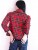Vintage 1960's Red Plaid Cropped Blazer