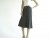 Vintage 1970's Cashmere skirt - Gray Ballantyne Ribbed Skirt