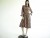 Vintage 1970s Jamison Rust Paisley Dress
