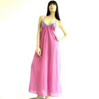 Vintage 1990's Purple Baho Maxi Dress