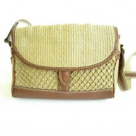 Vintage Etienne Aigner Straw Net Purse