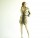 Vintage Cream/Beige Fur Checker Coat