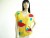 Vintage 1980's Fruit Cocktail Vest Sweater