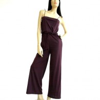 Vintage 1970's Plum Studio 54 Jumpsuit