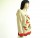 Vintage 1950s Tarni Tan Floral Applique Sweater