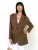 Vintage 1970s Ralph Lauren Brown Tweed Blazer