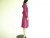 Vintage 1970's Queens Row Fuchsia Secretary Dress