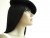Vintage 1950's Saks Fifth Black Wool Beret Hat