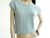 Vintage 1980's Baby Blue Pearl Vest Sweater