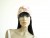 Vintage Adolfo Cream Turban with Pink Polka Dots Hat