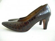 Vintage Shoe Troylings Alligator Pump