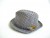 Vintage Red, Blue & White Plaid Fedora Hat