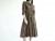 Vintage 1940's Dark Floral Print Swing Blouse Dress