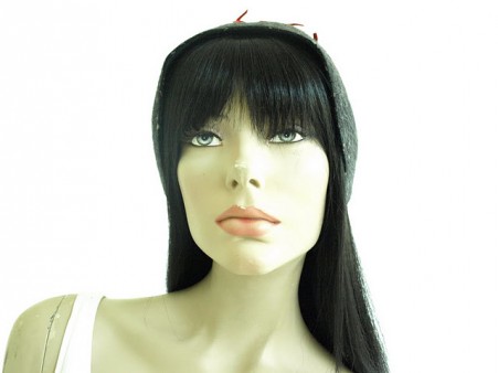 Vintage Charcoal Gray Felt Cloche Hat