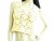 Vintage 1970's Yellow Crochet Vest Sweater