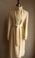 Vintage Coat Tree Cream Mohair Coat