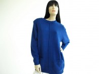 Vintage 1980s Liz Claiborne Royal Blue Knit Sweater