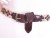 Vintage Cowhide Argyle Woven Belt