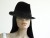 Vintage Italian Check Plaid Velour Fedora Hat