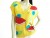 Vintage 1980's Fruit Cocktail Vest Sweater